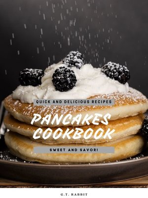 cover image of PANCAKES COOKBOOK